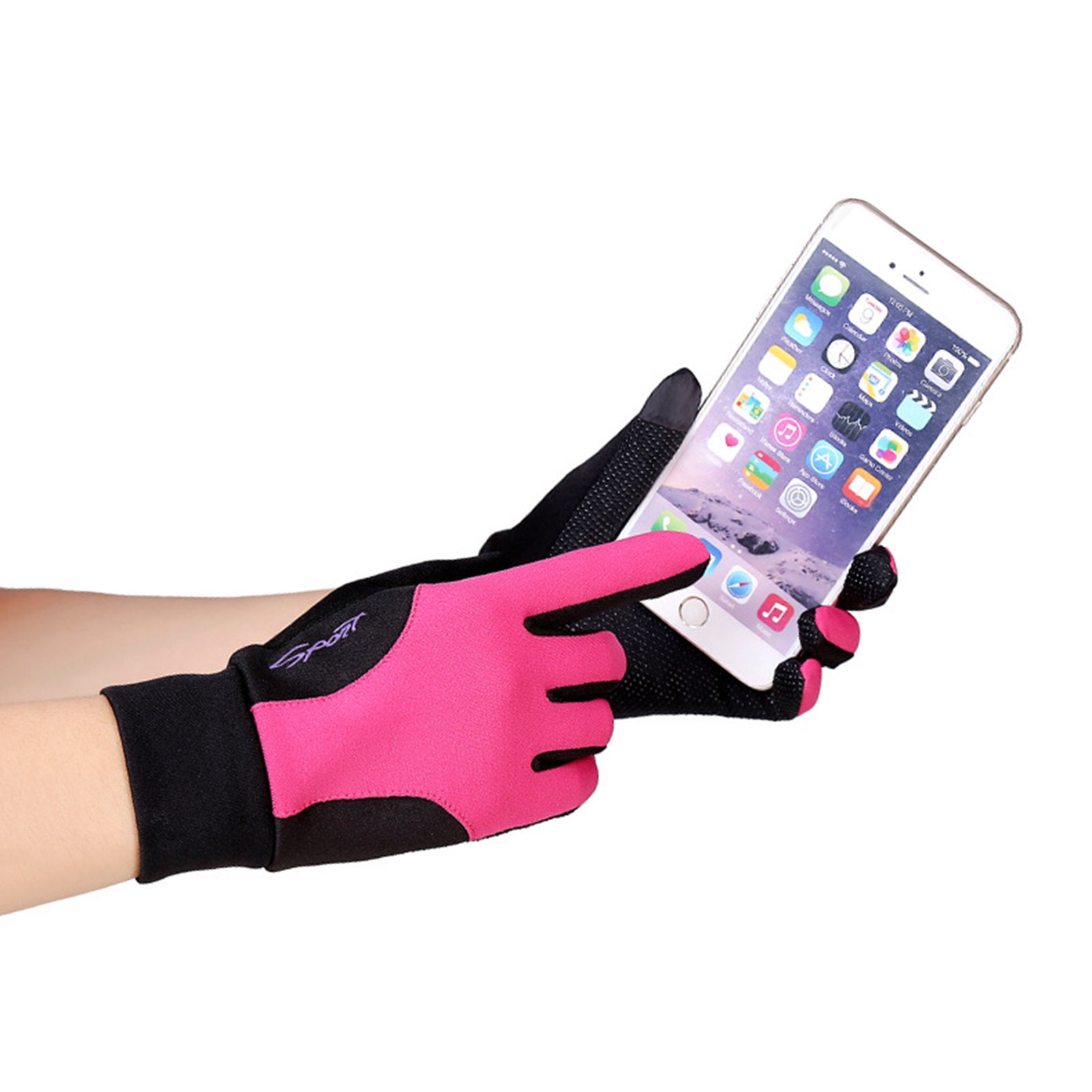 Runners Text Gloves