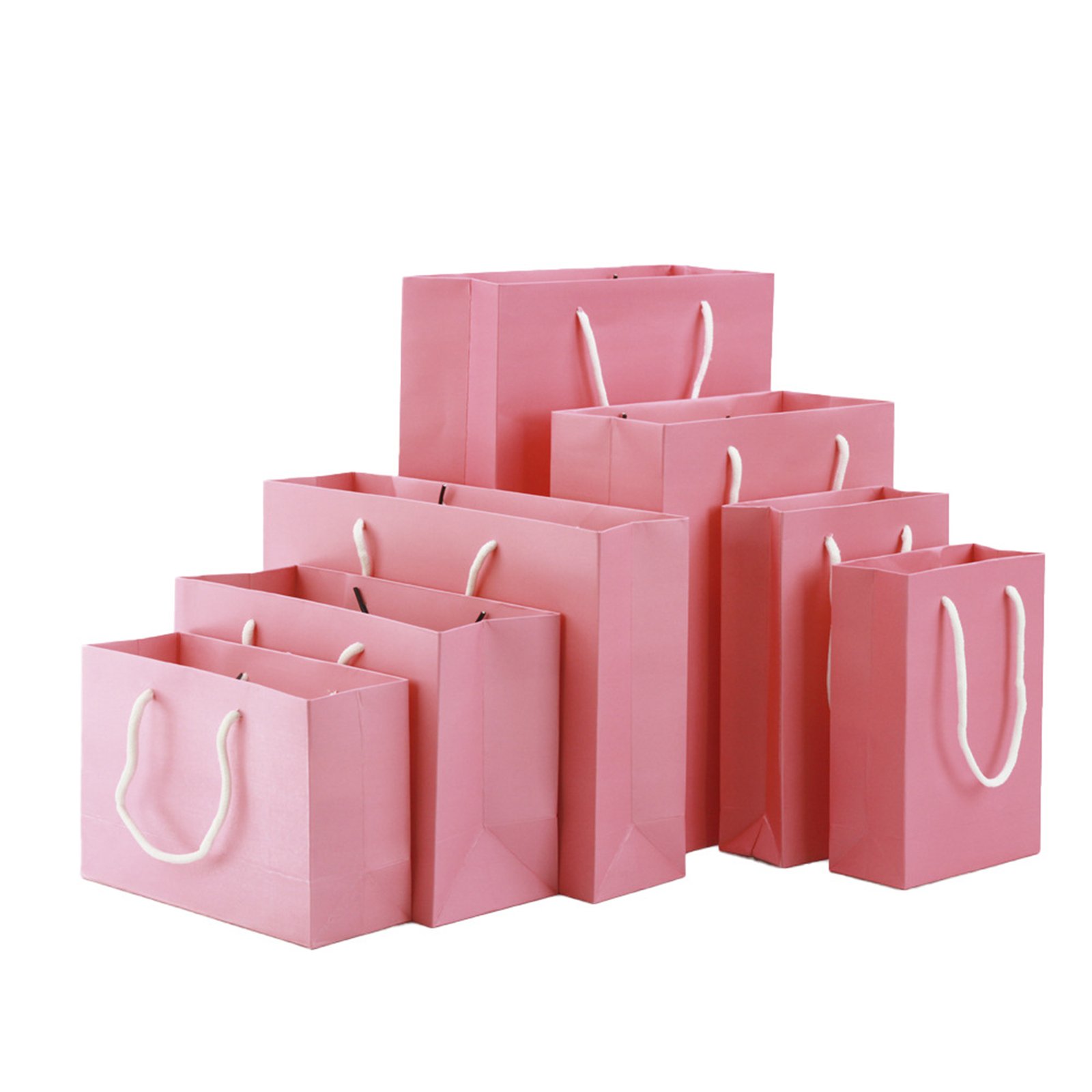 Premium Black Matte Paper Shopping bag