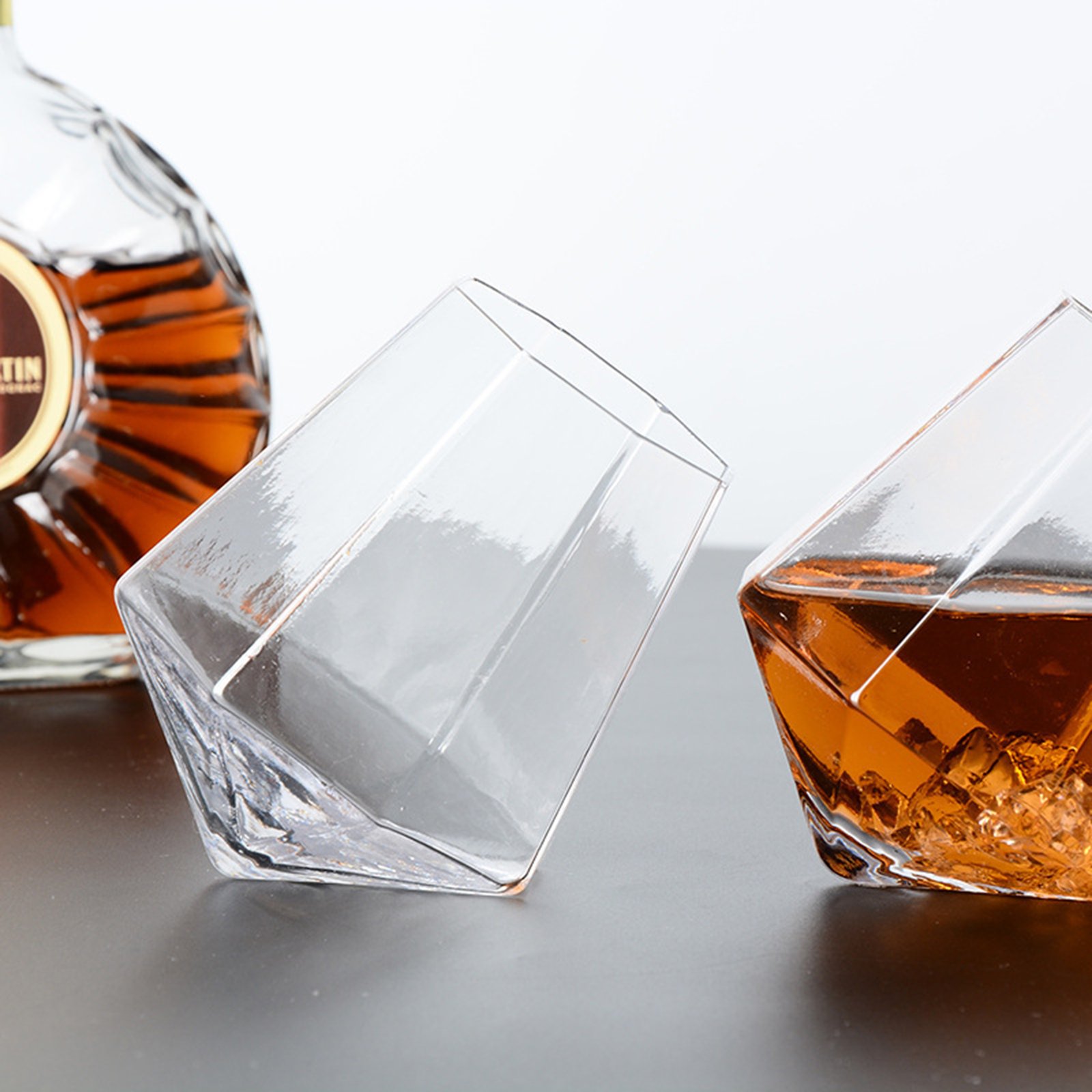 Diamond Shaped Whiskey Glasses