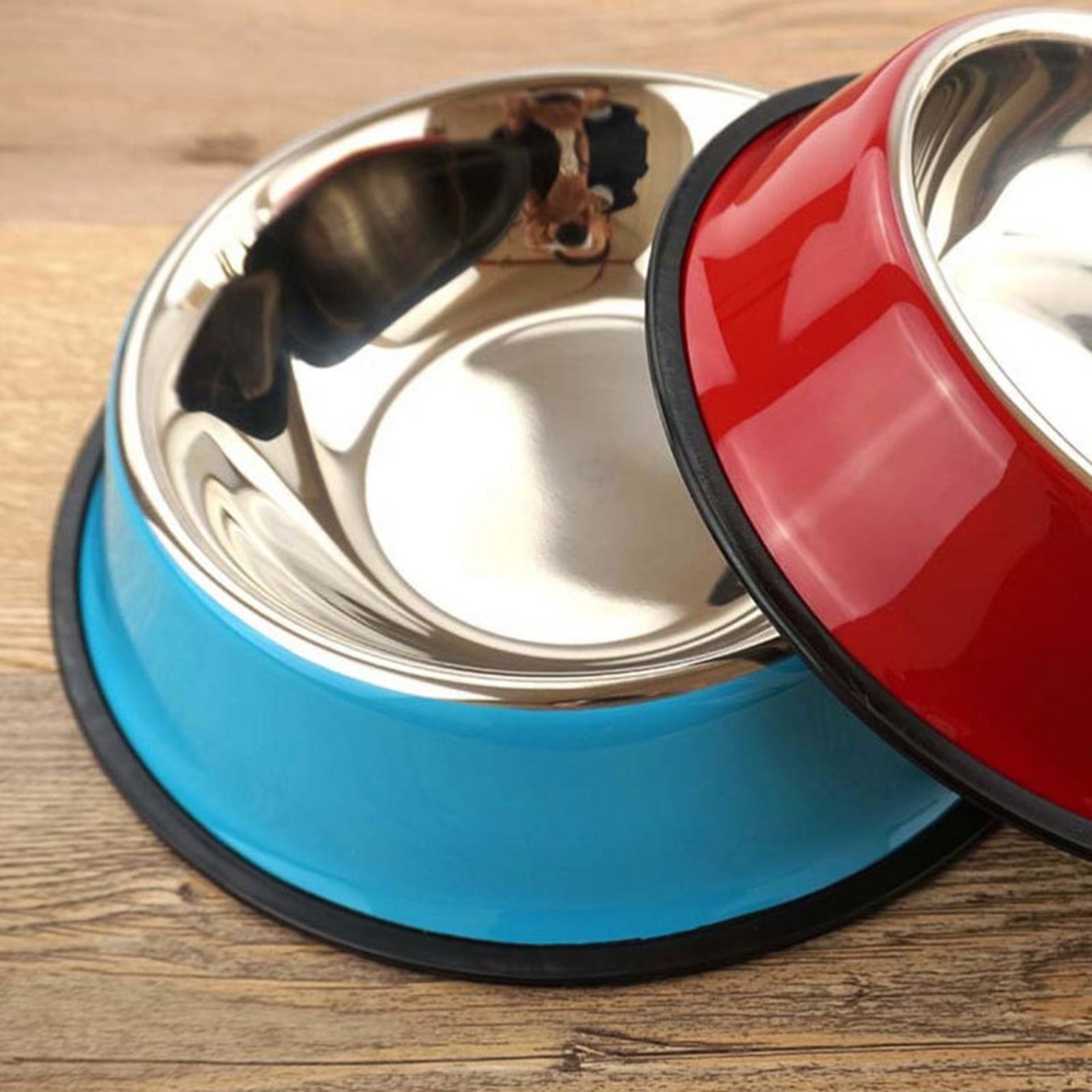 Stainless steel pet bowl
