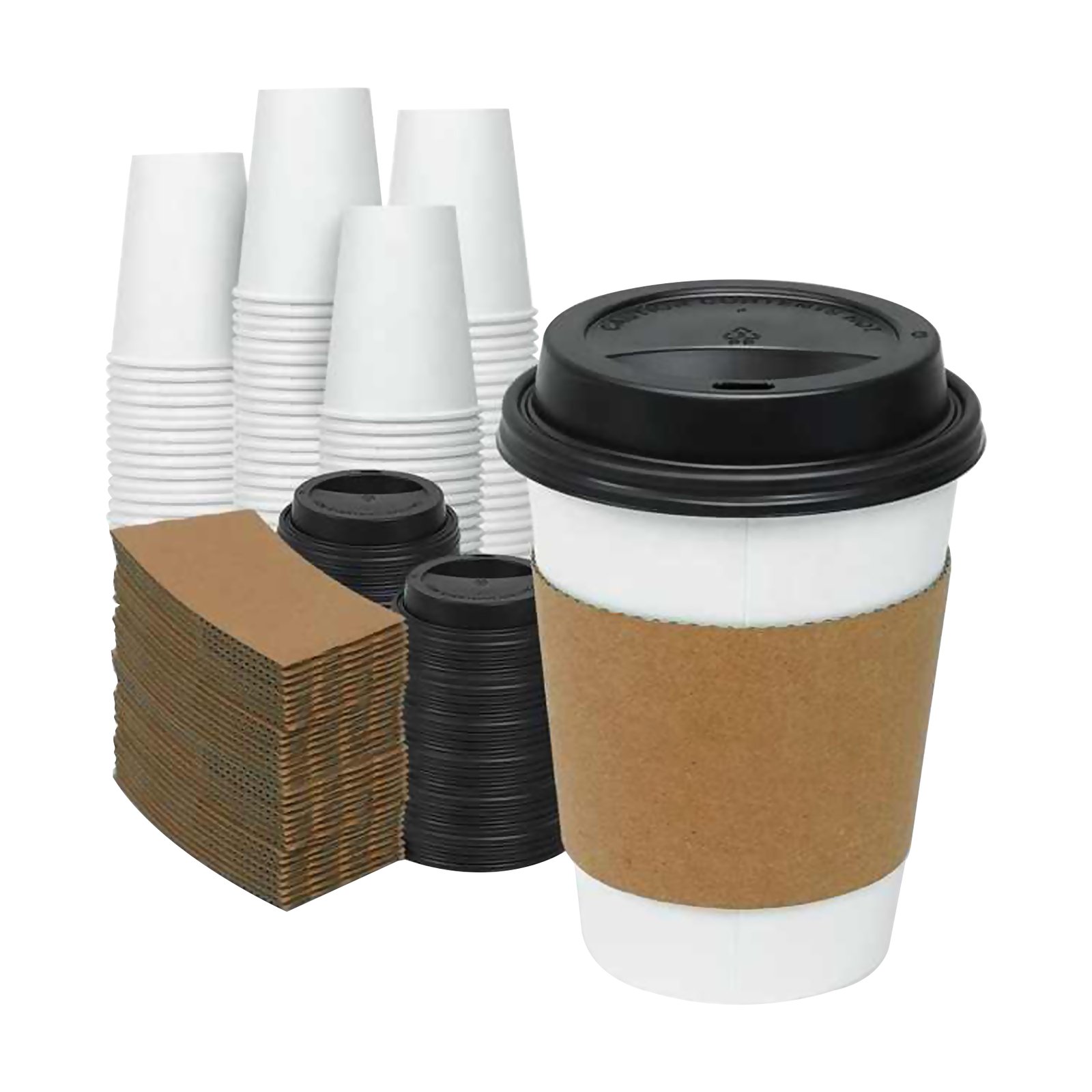 Full-Color Customized Paper Coffee Cup Sleeves
