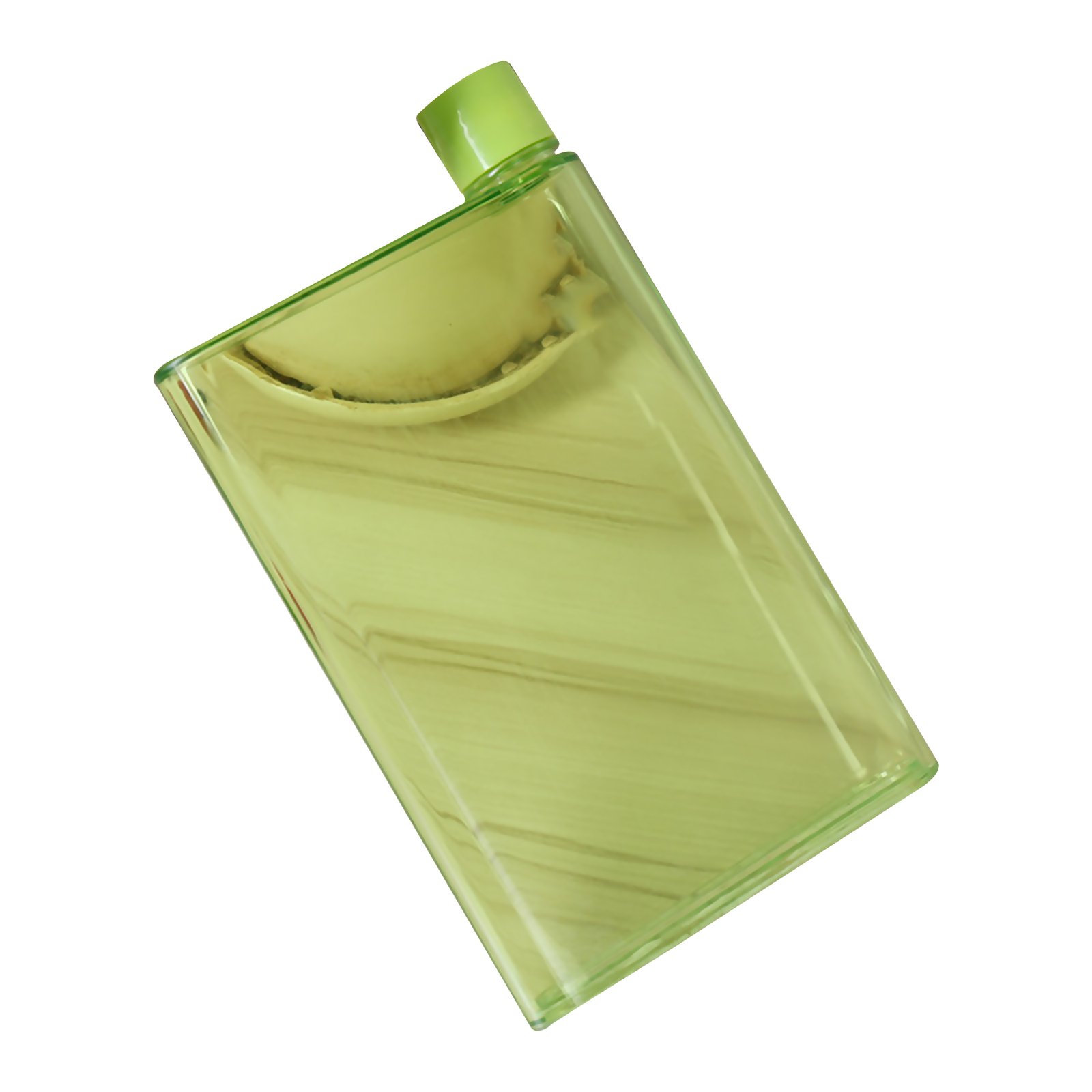 16 Oz. A5 Notebook Transparent Flat Water Bottle