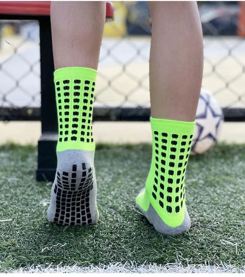 Unisex Non Slip Grip Socks with Cushion for Yoga & Hospital