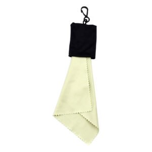Microfiber Cleaning Cloth With Keychain