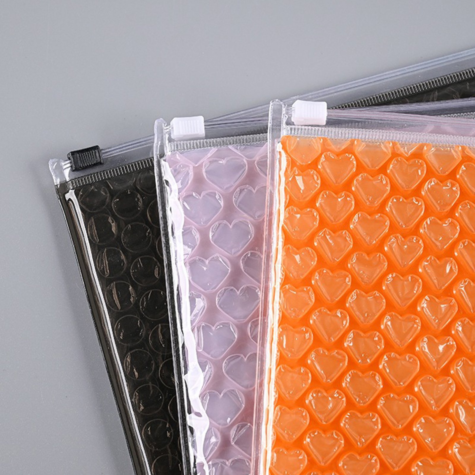 Zipper Seal Bubble Padded Bag