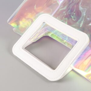 Clear Iridescent Handbag