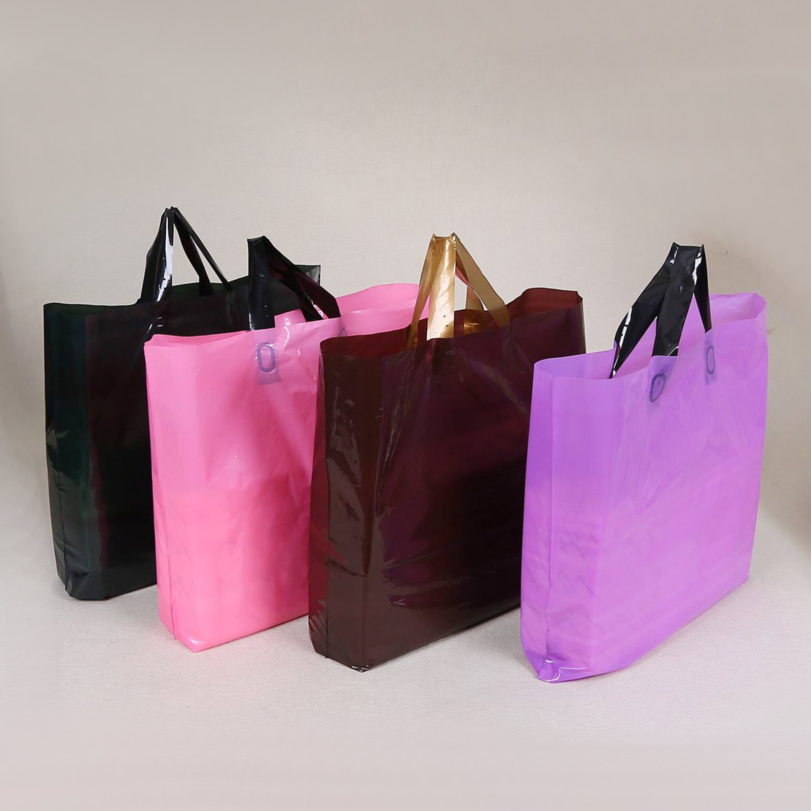 PE Shopping Merchandise bags Imprinted