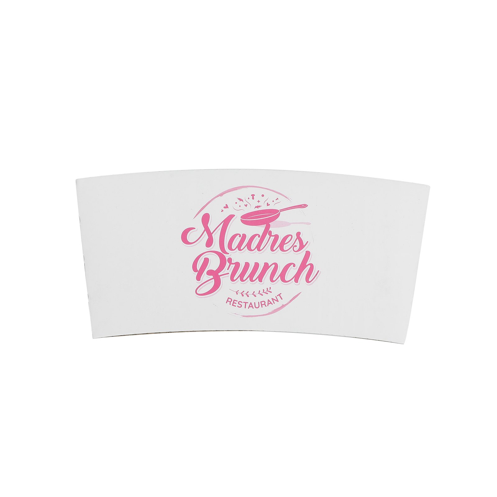5 " x 2.4 "Kraft Paper Cup Sleeve