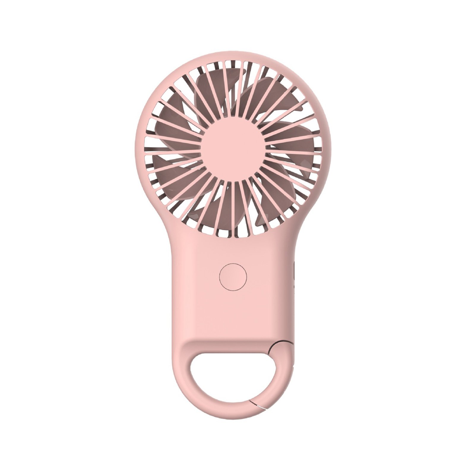 Rechargeable Handheld Fan with Carabiner