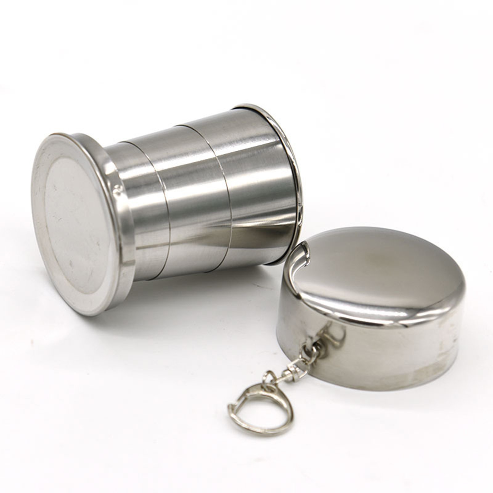 2 Oz Stainless Steel Collapsible Shot Cup