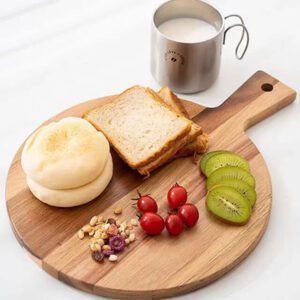 12" Cutting Board Wooden Pizza Board