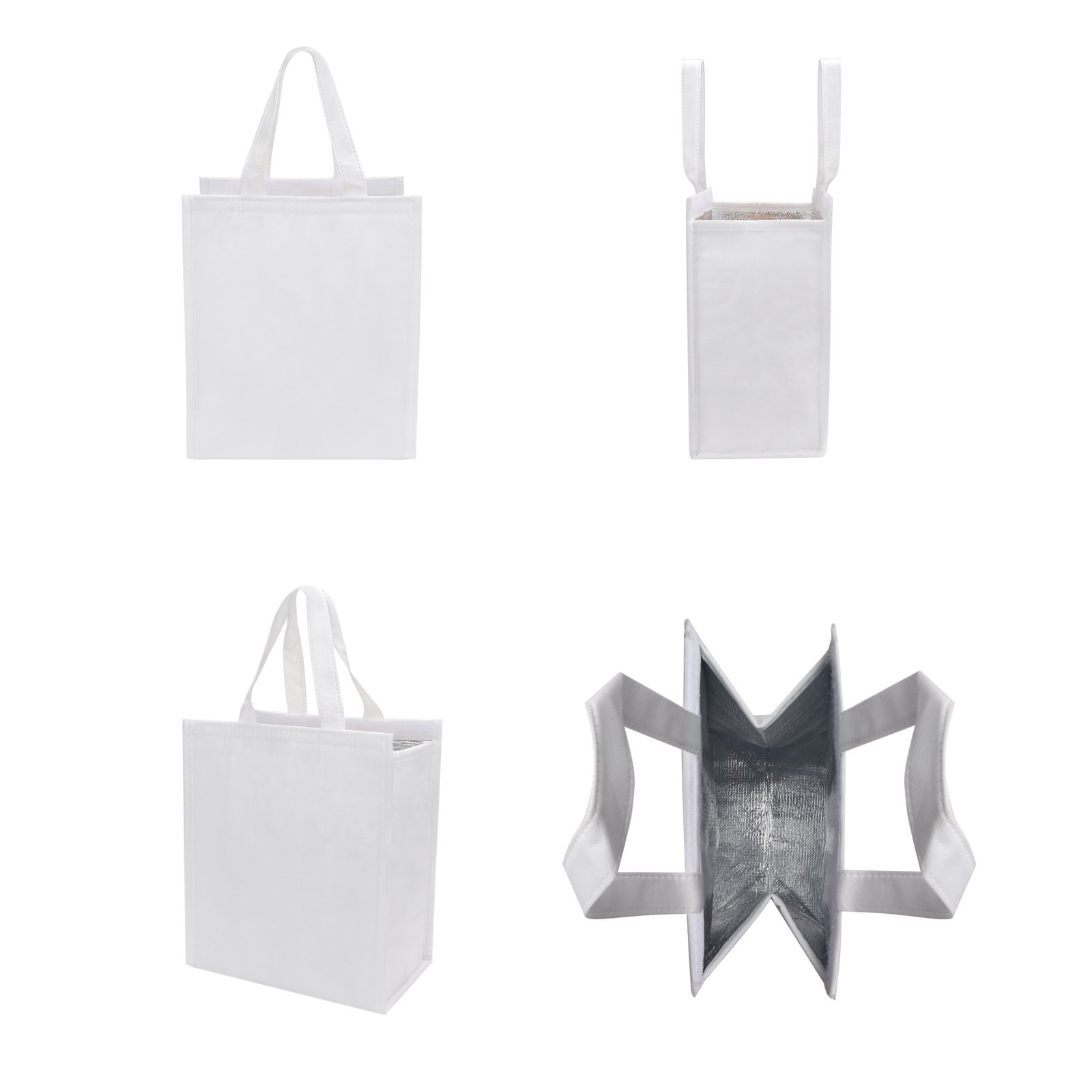 Non-Woven Insulated Cooler Tote Bag 9"x5.9"x10.6"