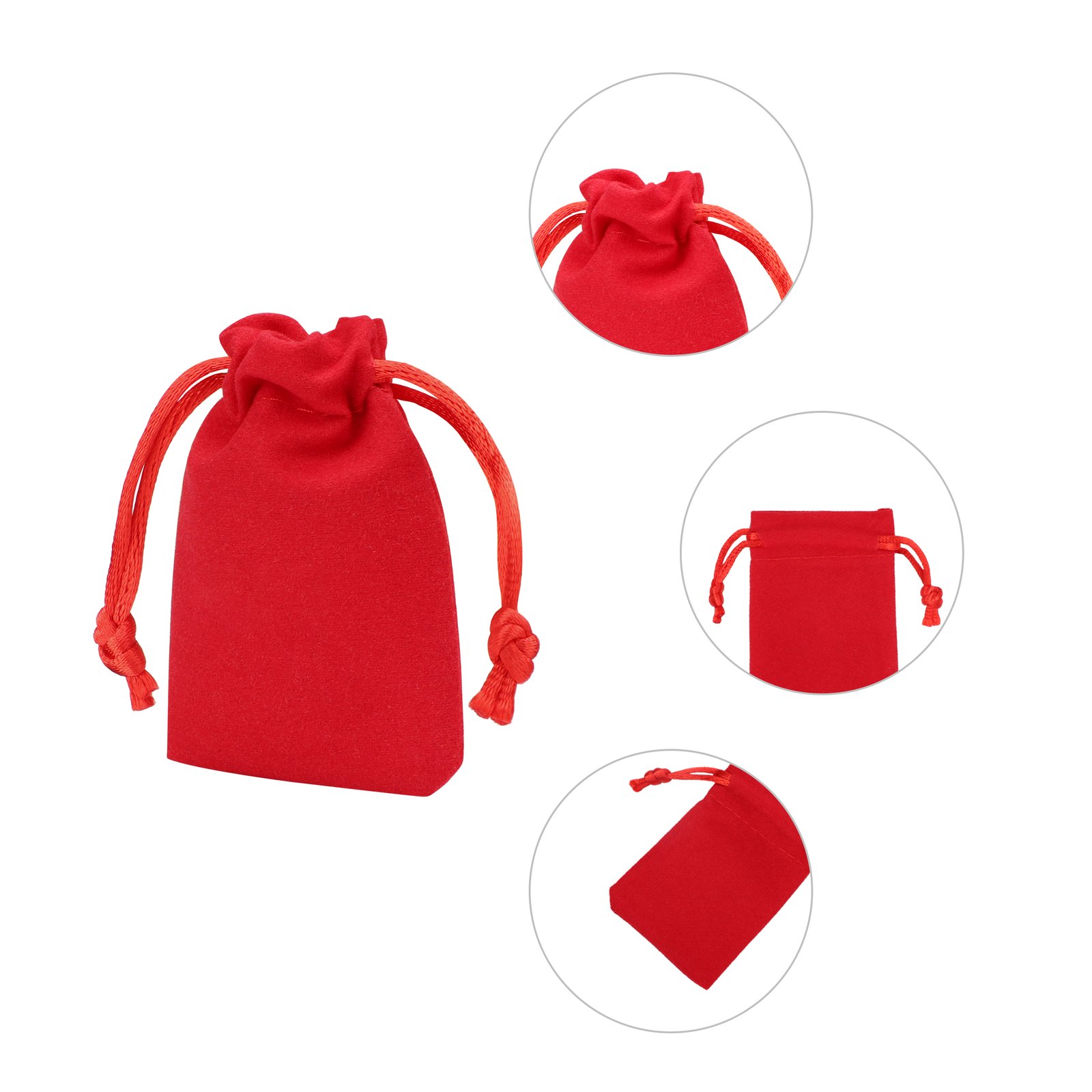 Mini Velvet Drawstring Bag Jewelry Gift Pouch