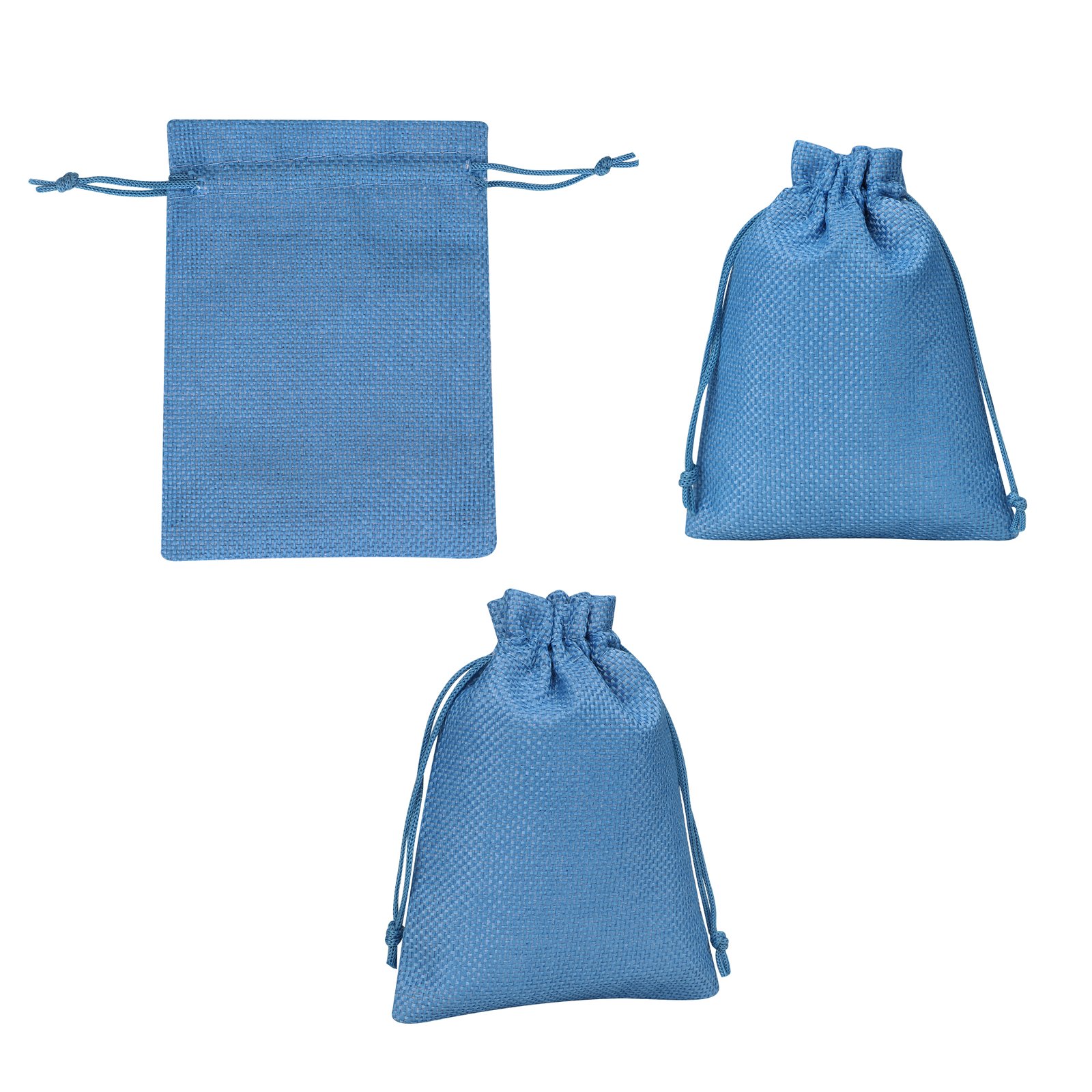 5.5"x4" Burlap Drawstring Bags Small Gift Pouch