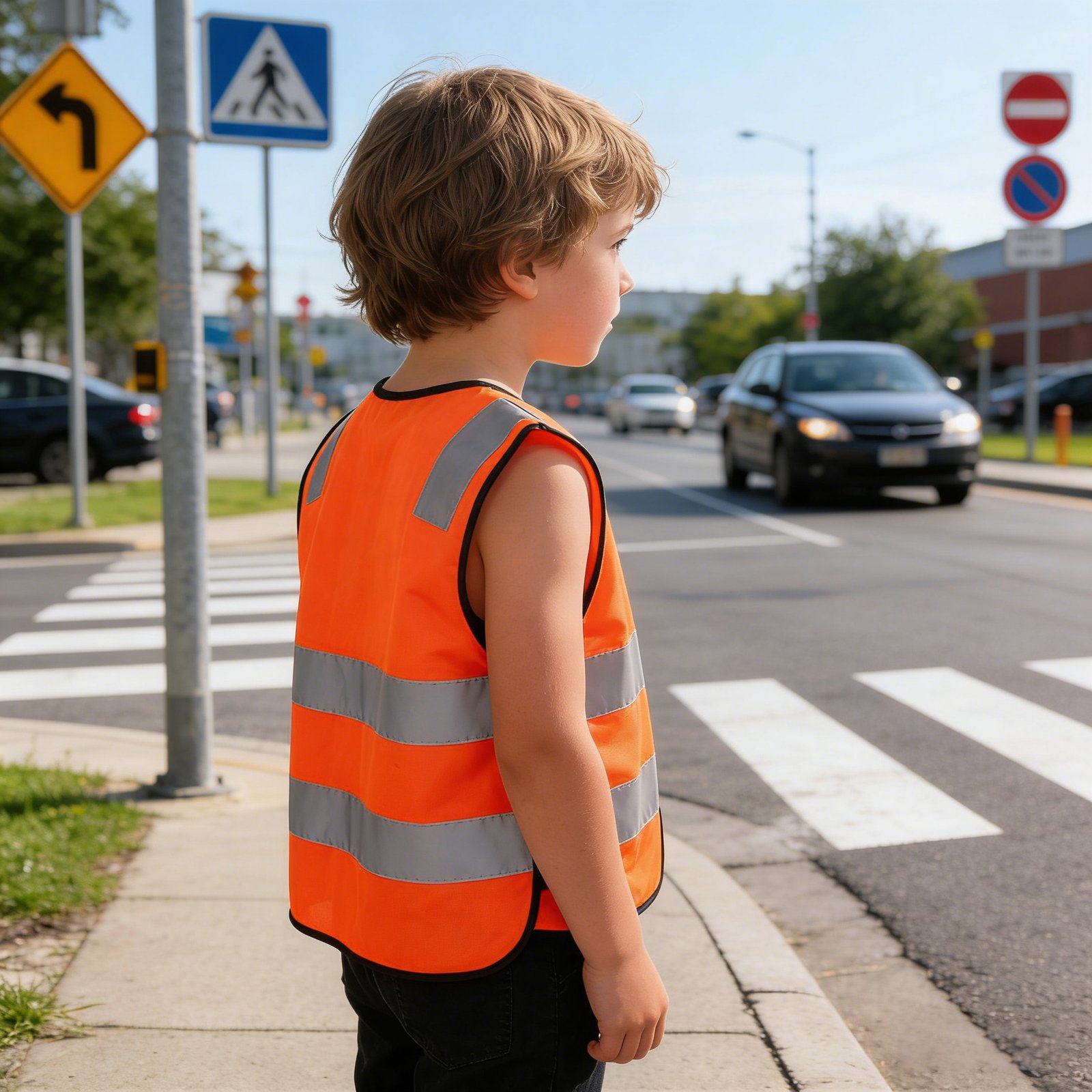 High Visibility Kids Reflective Safety Vest