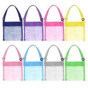 Kids' Mesh Beach Bag With Adjustable Strap