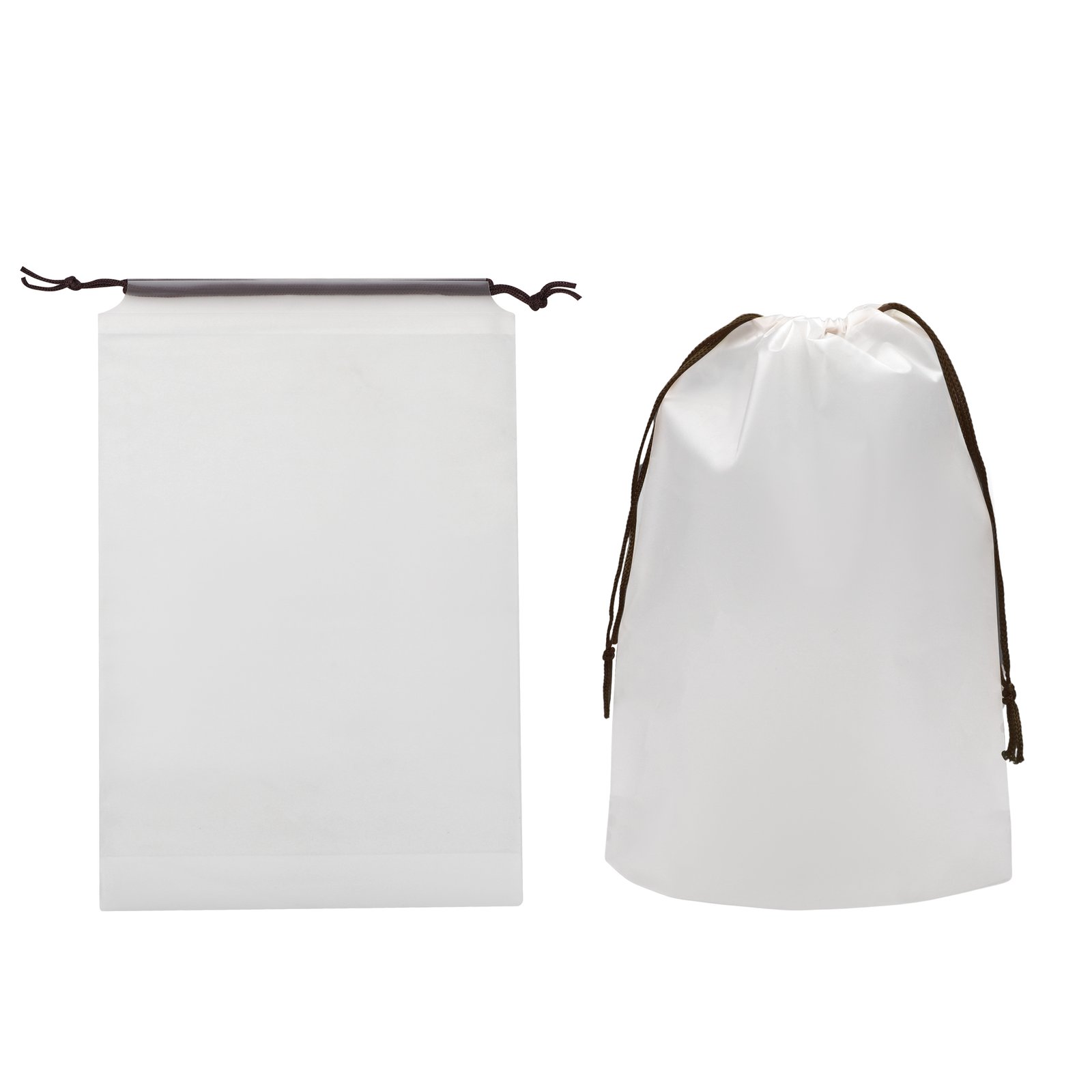 Custom Frosted EVA Clear Drawstring Bag Multi Use