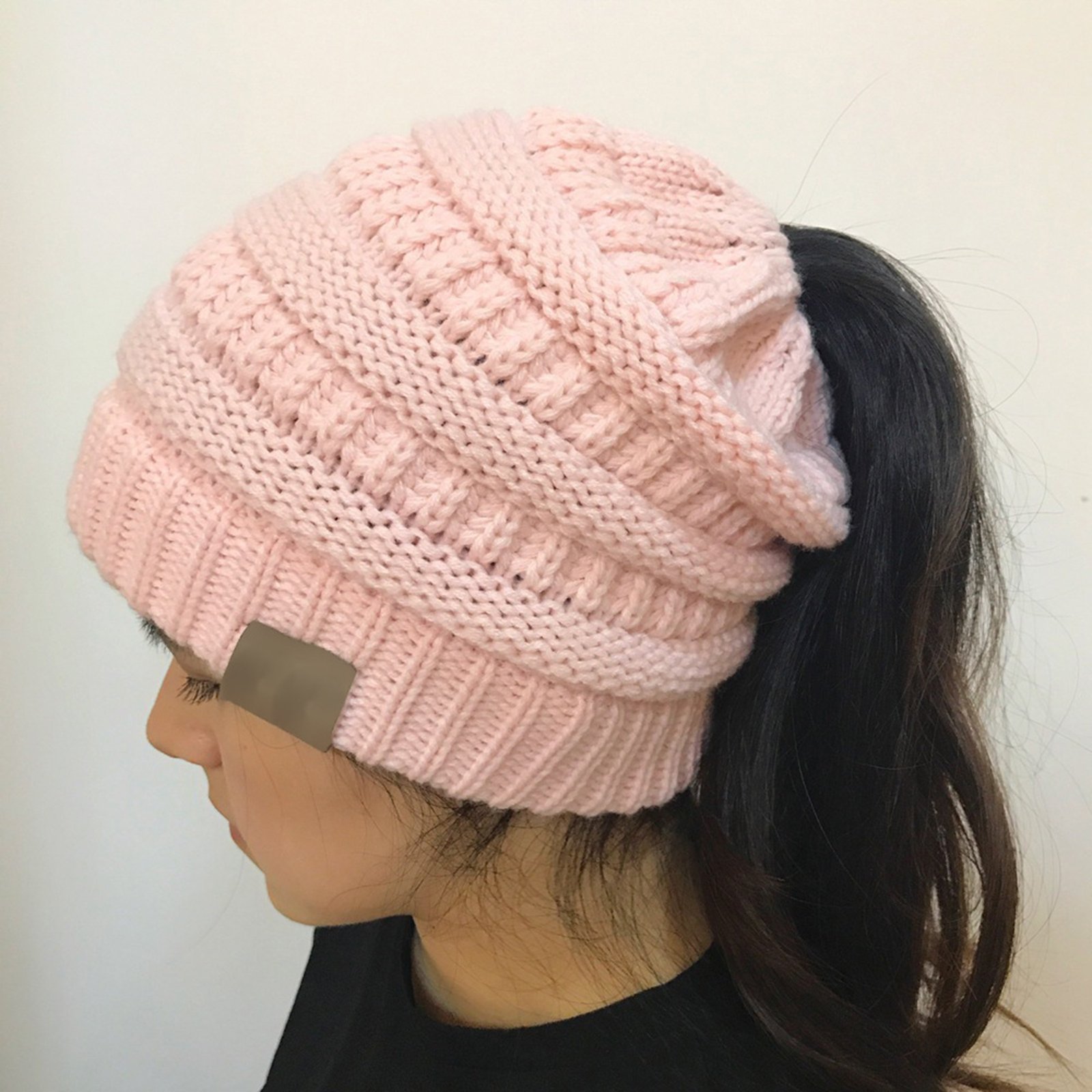 Beanie Multi Color Ribbed Hat Cap