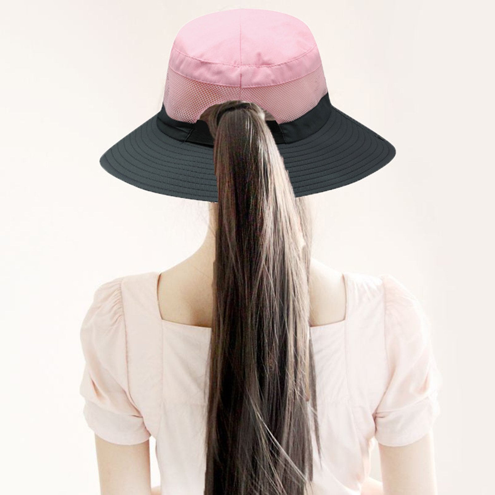 Ponytail Women Sun Hats