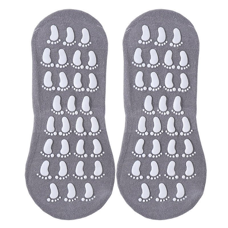 Yoga Pilates Non Slip Skid Socks With Grippers For Women