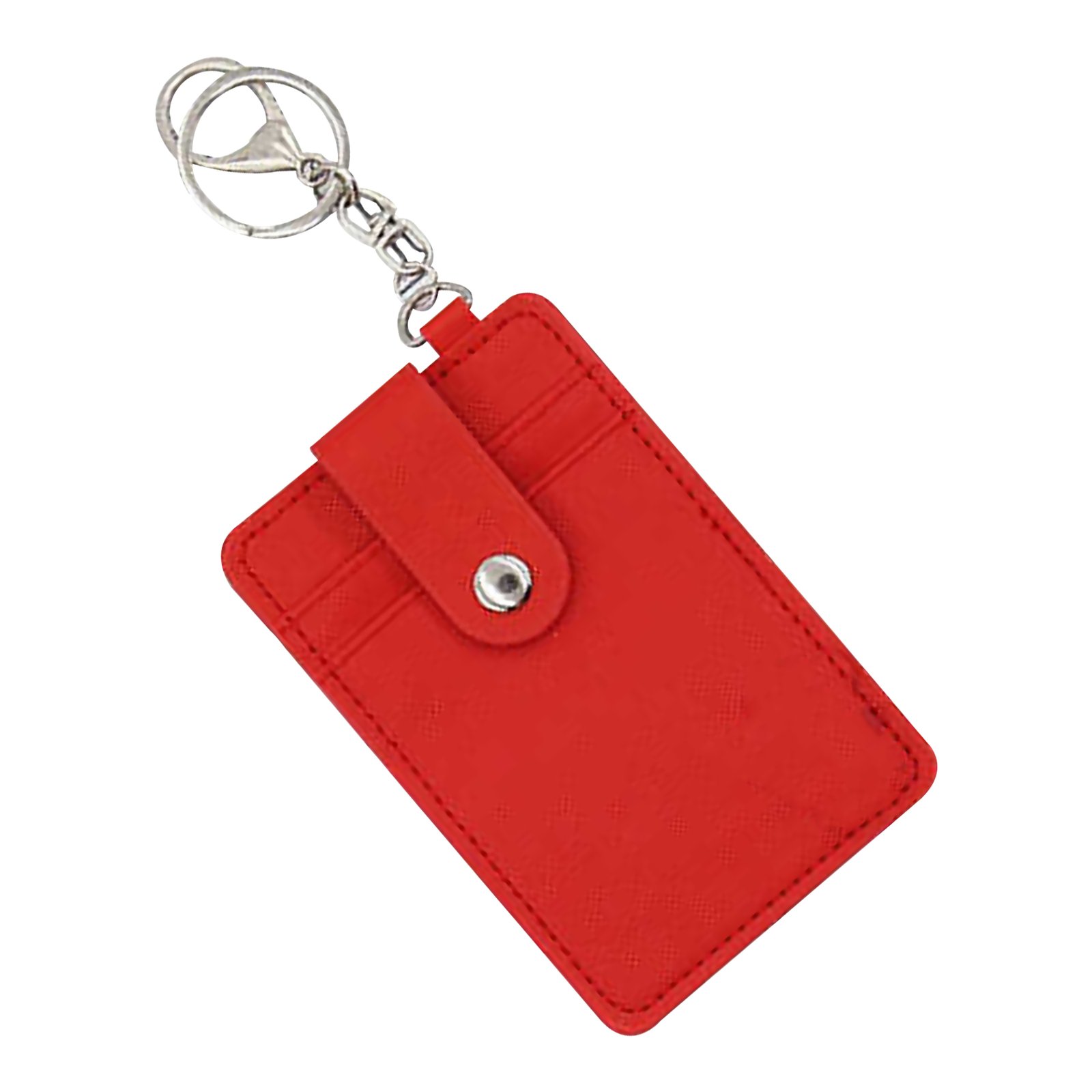 Leather Id Badge Holder With Lanyard