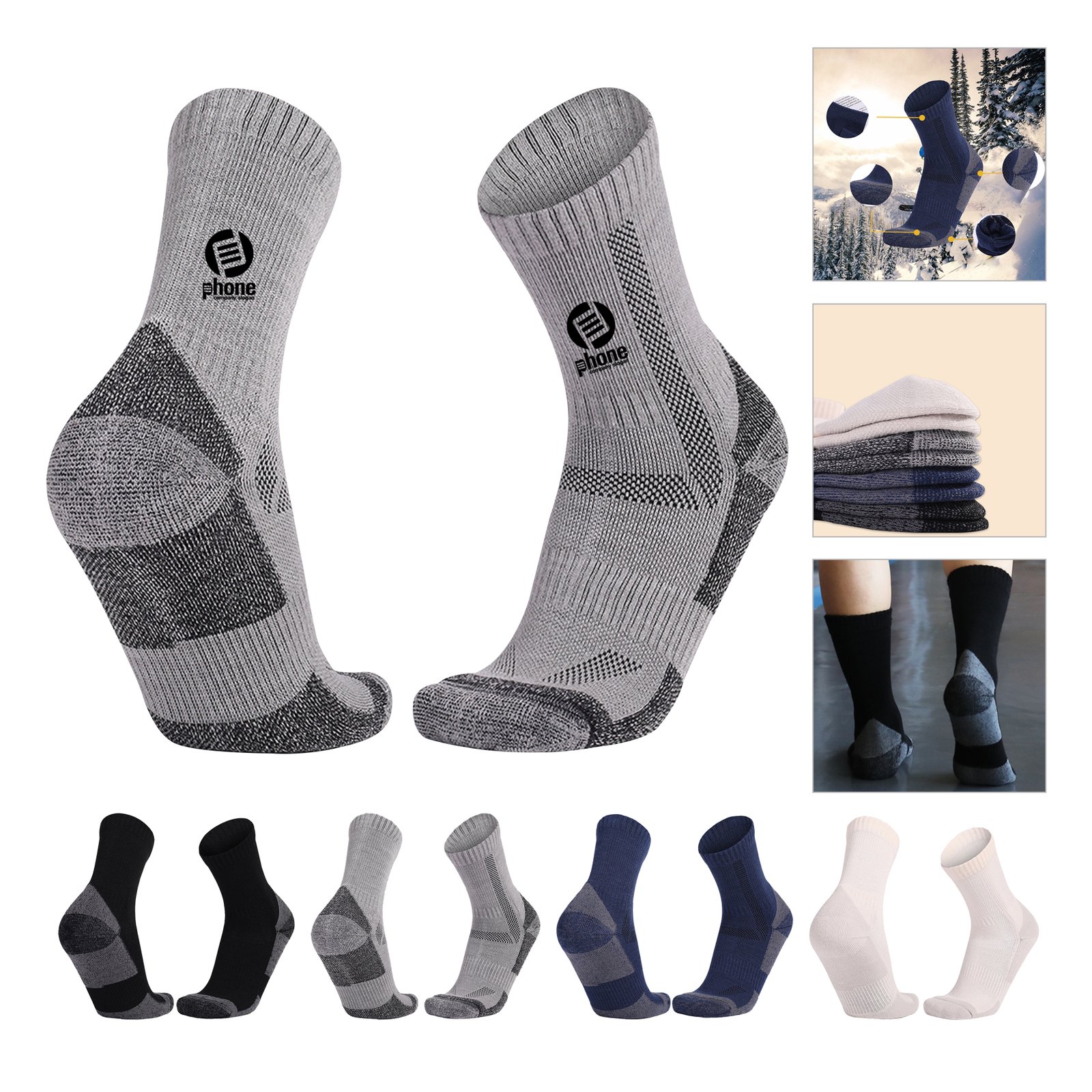 Thickened Breathable Outdoor Sports Socks