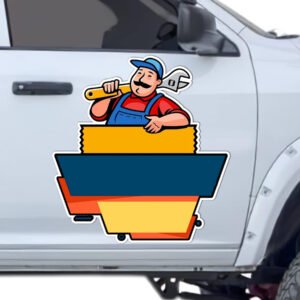 Magnetic Car Sticker