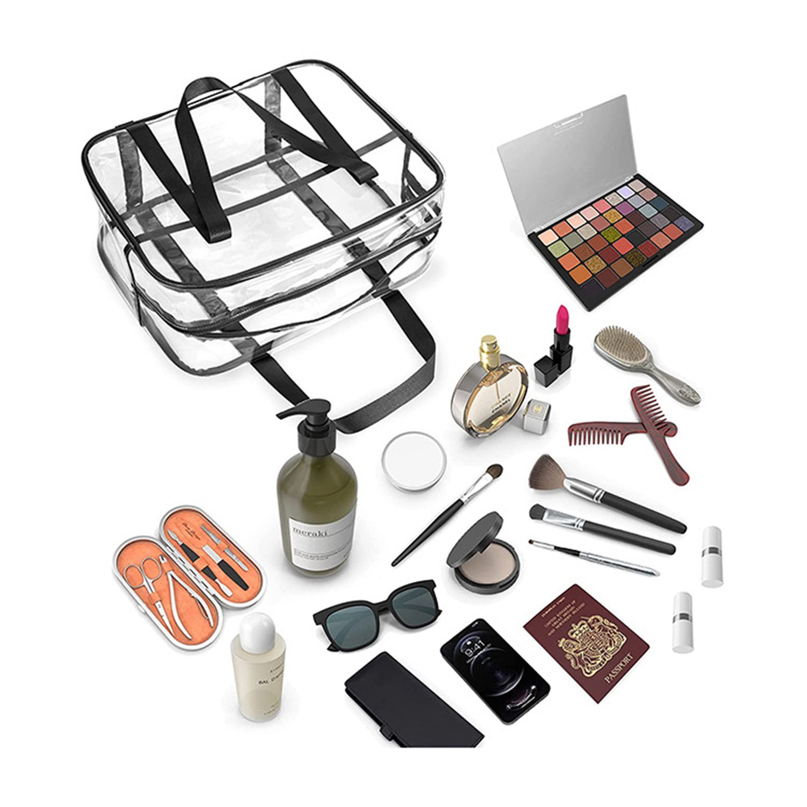 Clear Toiletry Bags