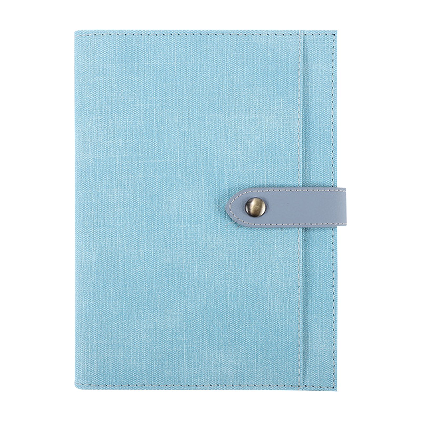 Hardcover Notebook With Pen Loop And Pockets