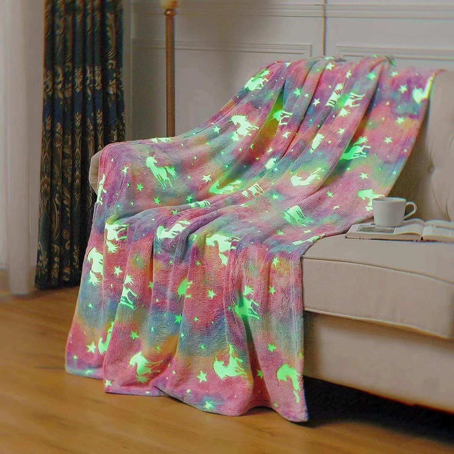 Glow In The Dark Soft Blanket