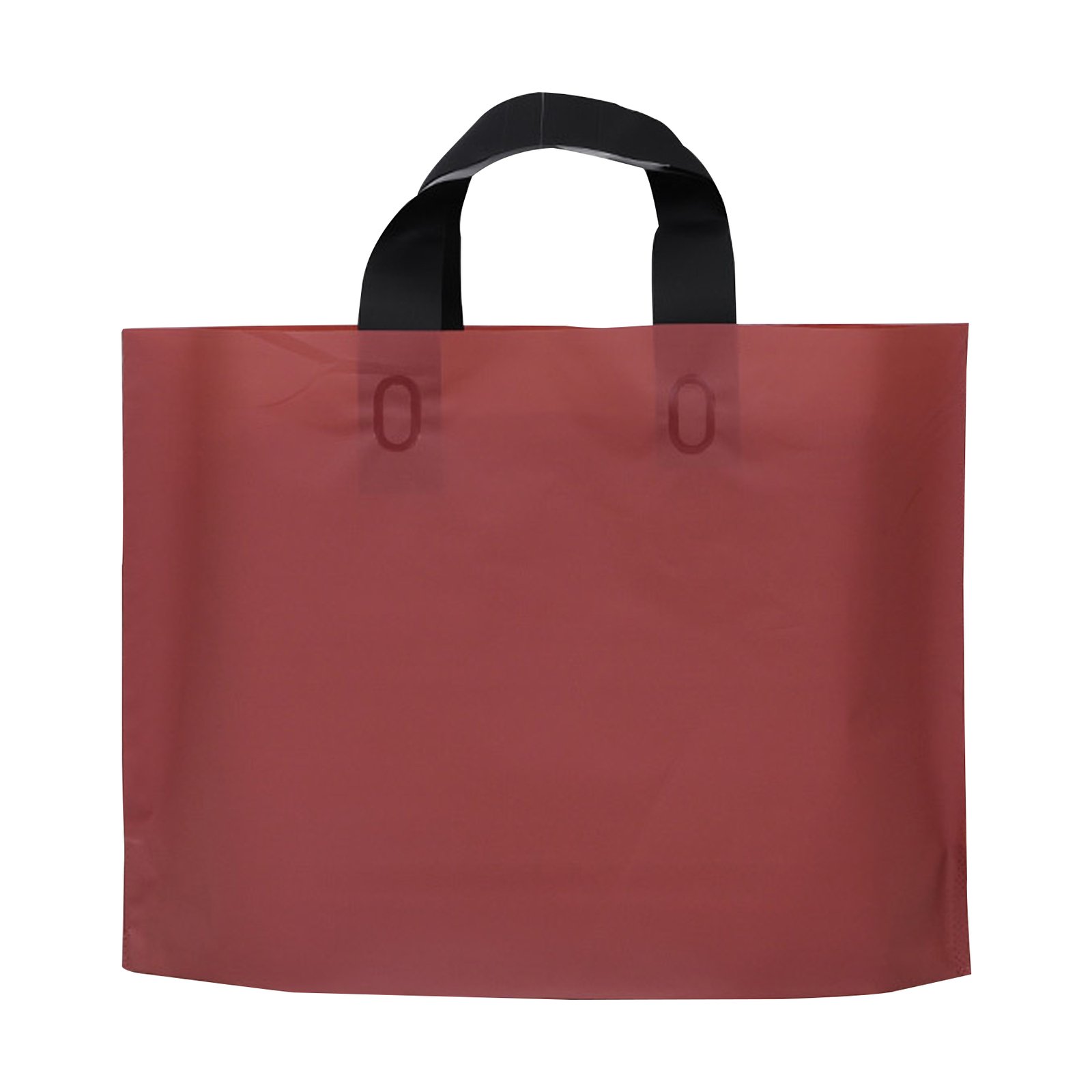 Die-cut Soft PE Handle Shopping Tote Bag