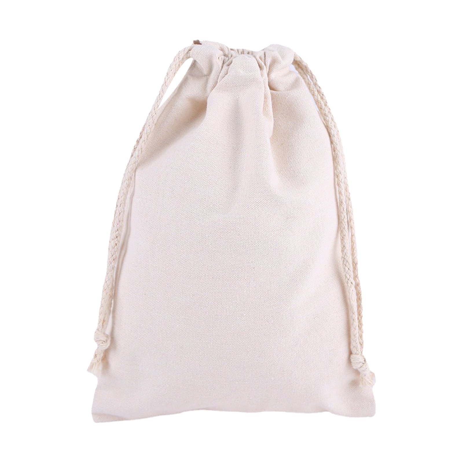 Durable Cotton Drawstring Tote Bags