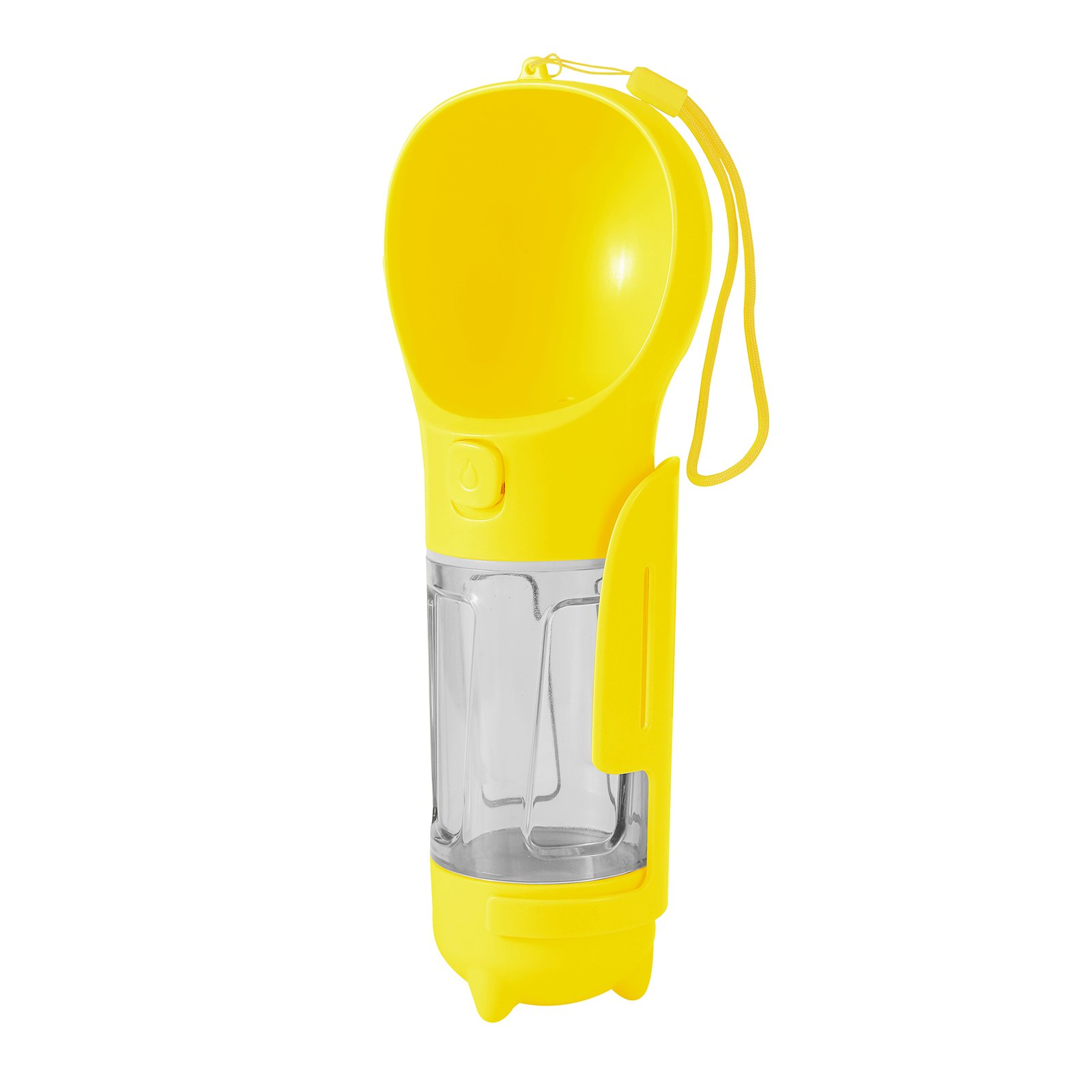Portable 3 In 1 Pet Water Bottle Poop Bag Food Dispenser