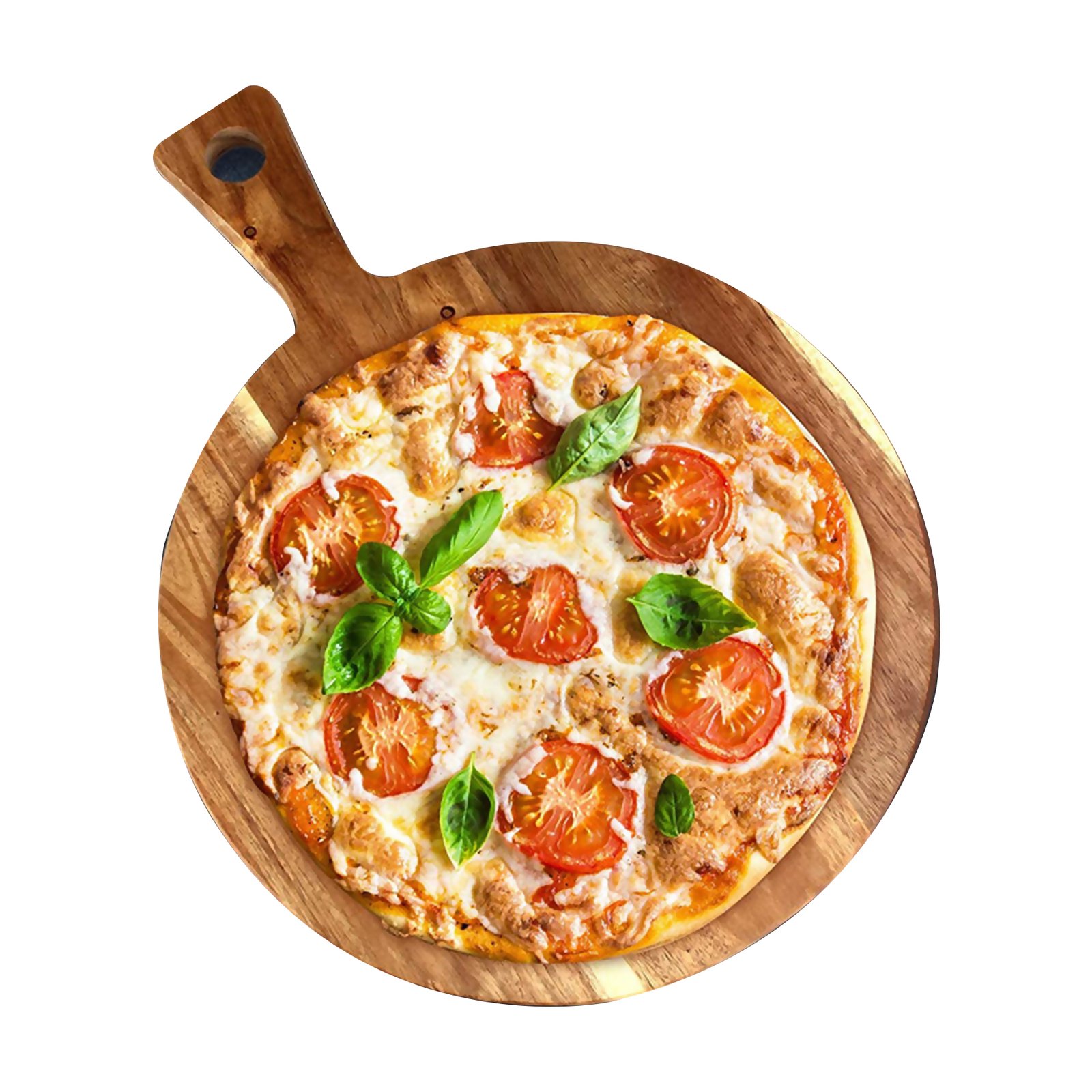 12" Cutting Board Wooden Pizza Board