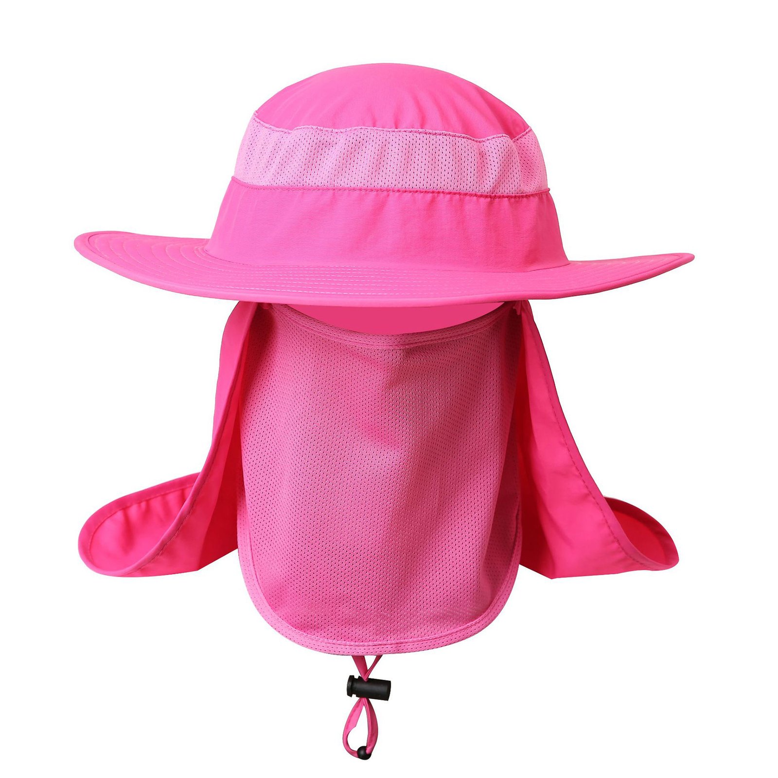 Boonie Cap Bucket Hat W/Removable Facial Mask