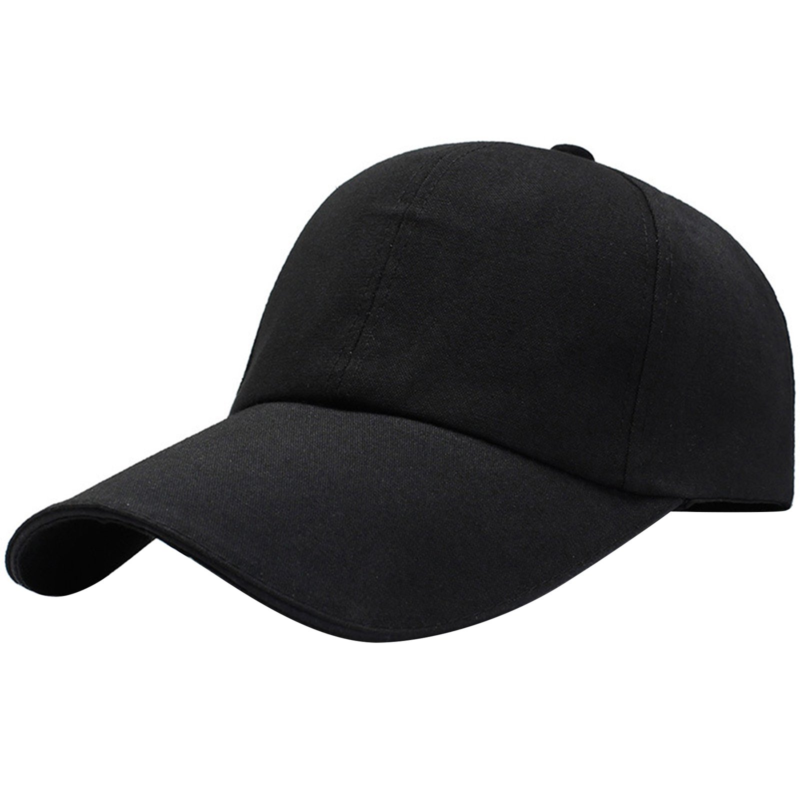 6 Panels Cotton Twill Peaked Cap