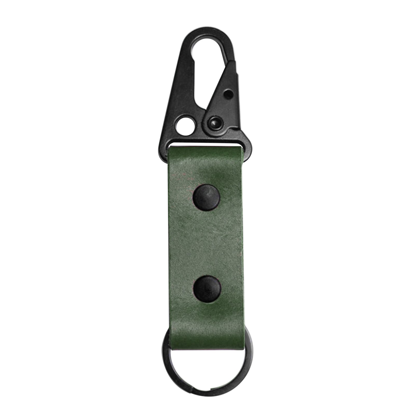 Leather Carabiner Zinc Alloy Key Holder