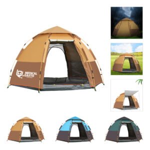 Outdoor 5-6 People Thickened Beach Rain Proof Tent