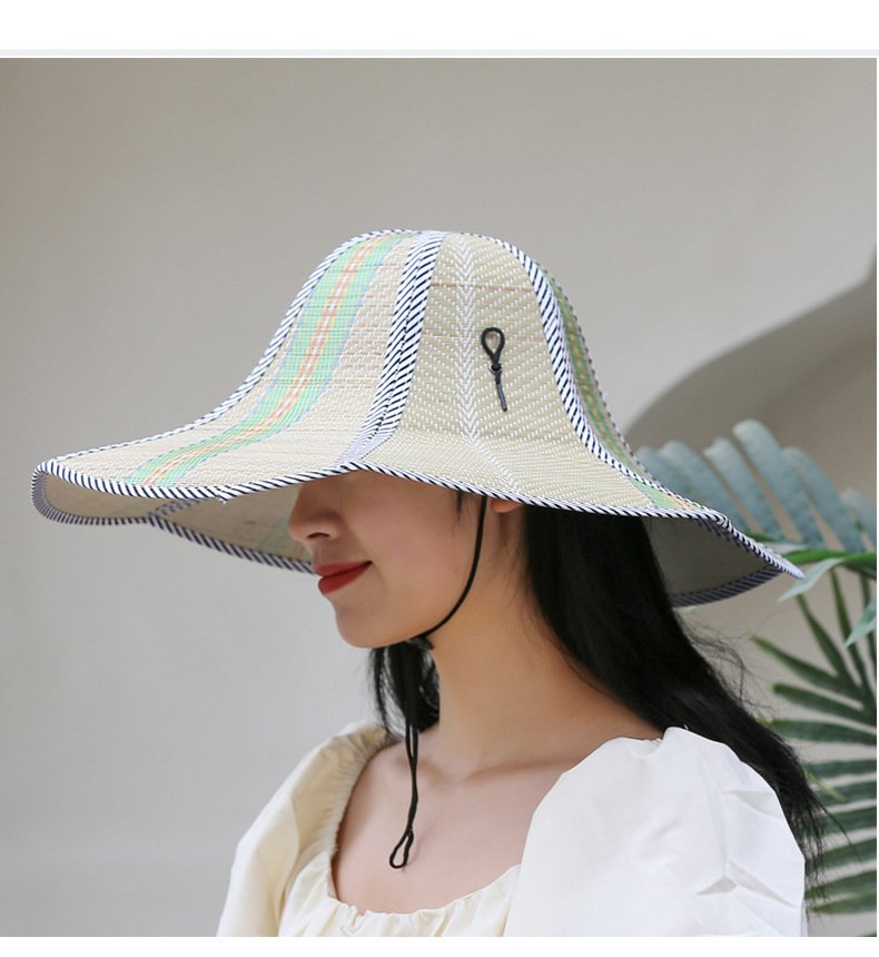 Foldable Straw Hat