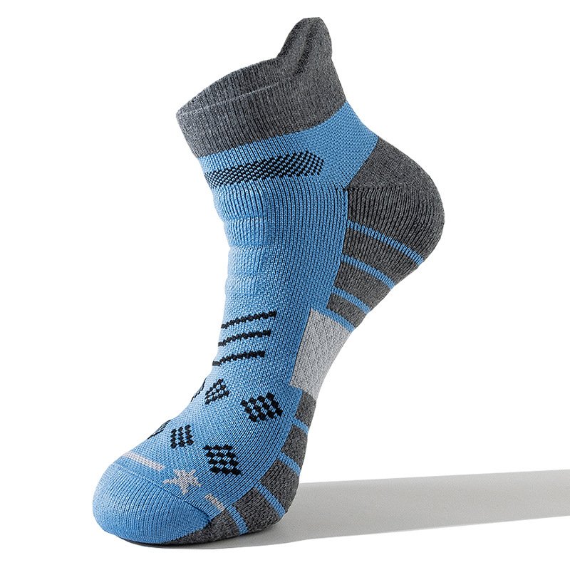 Adult Non-Slip Quick-Drying Sports Short Tube Nylon Socks