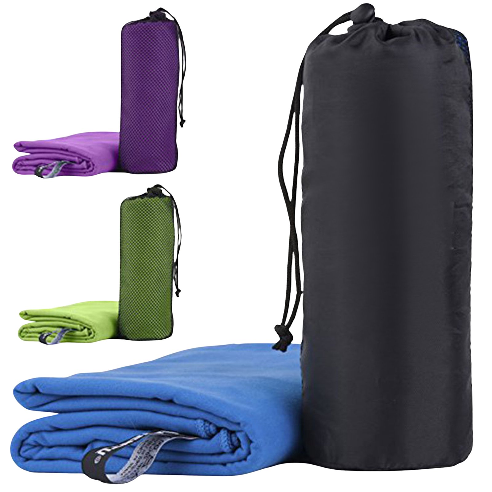Portable Fleece Blanket With Pouch