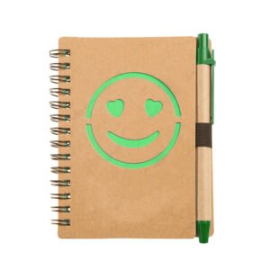 Die-Cut Notebook With Pen