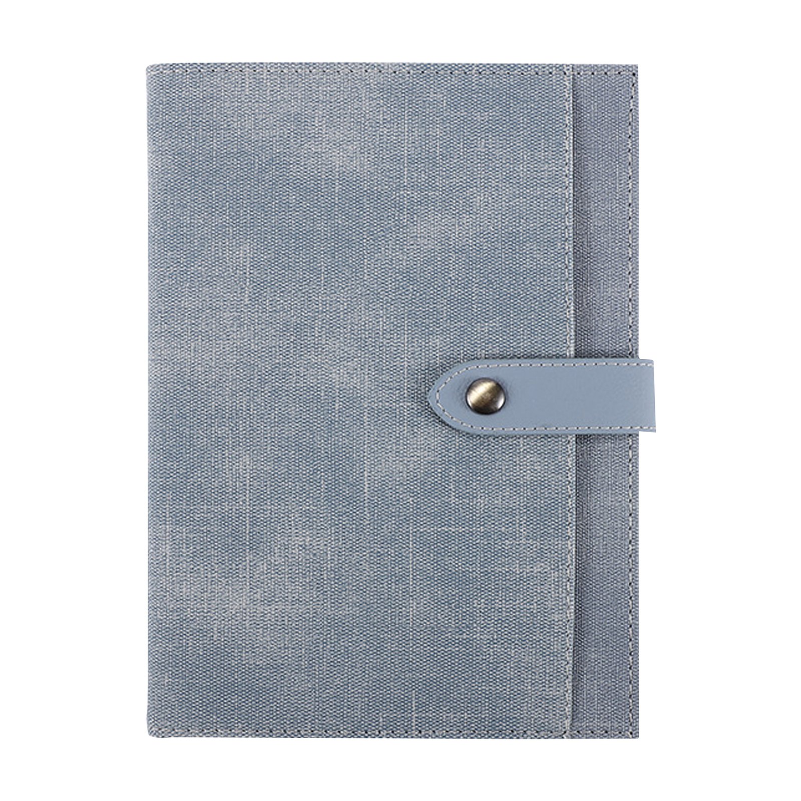 Hardcover Notebook With Pen Loop And Pockets