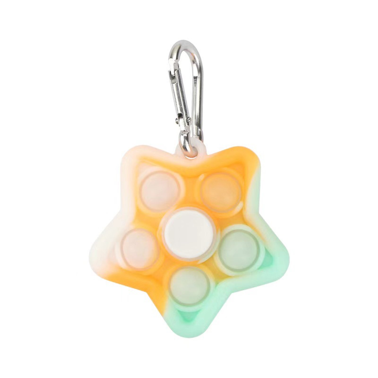 Silicone Star-shaped Fidget Spinner Toys