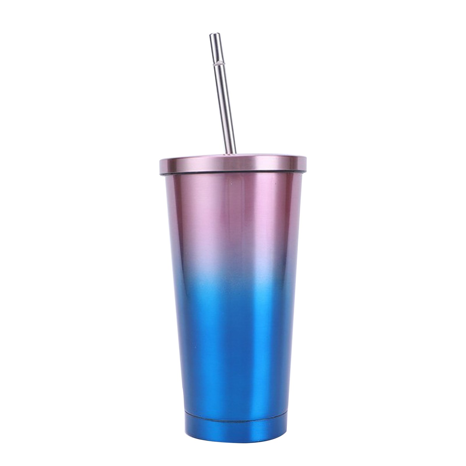 17oz Metallic Coffee Tumbler Insulated Metal Cup