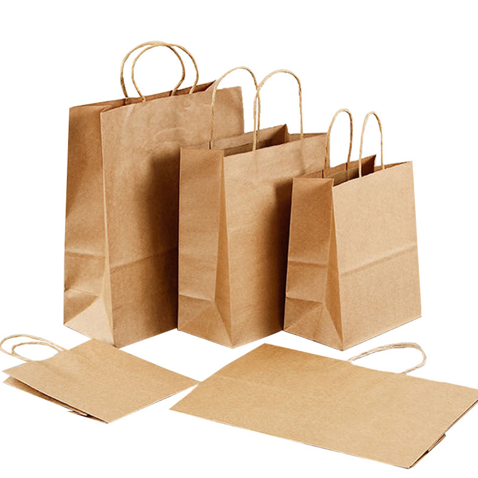 Kraft Paper Take-Out Bag
