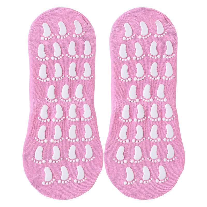 Yoga Pilates Non Slip Skid Socks With Grippers For Women