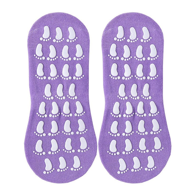 Yoga Pilates Non Slip Skid Socks With Grippers For Women