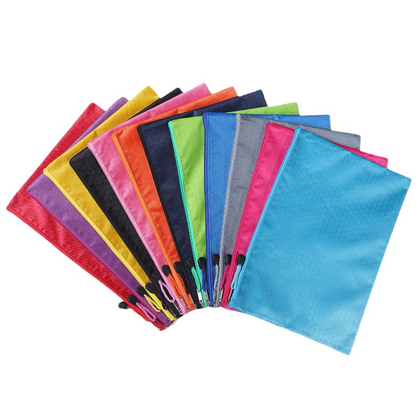 Oxford Zipper Pouch Document Bag