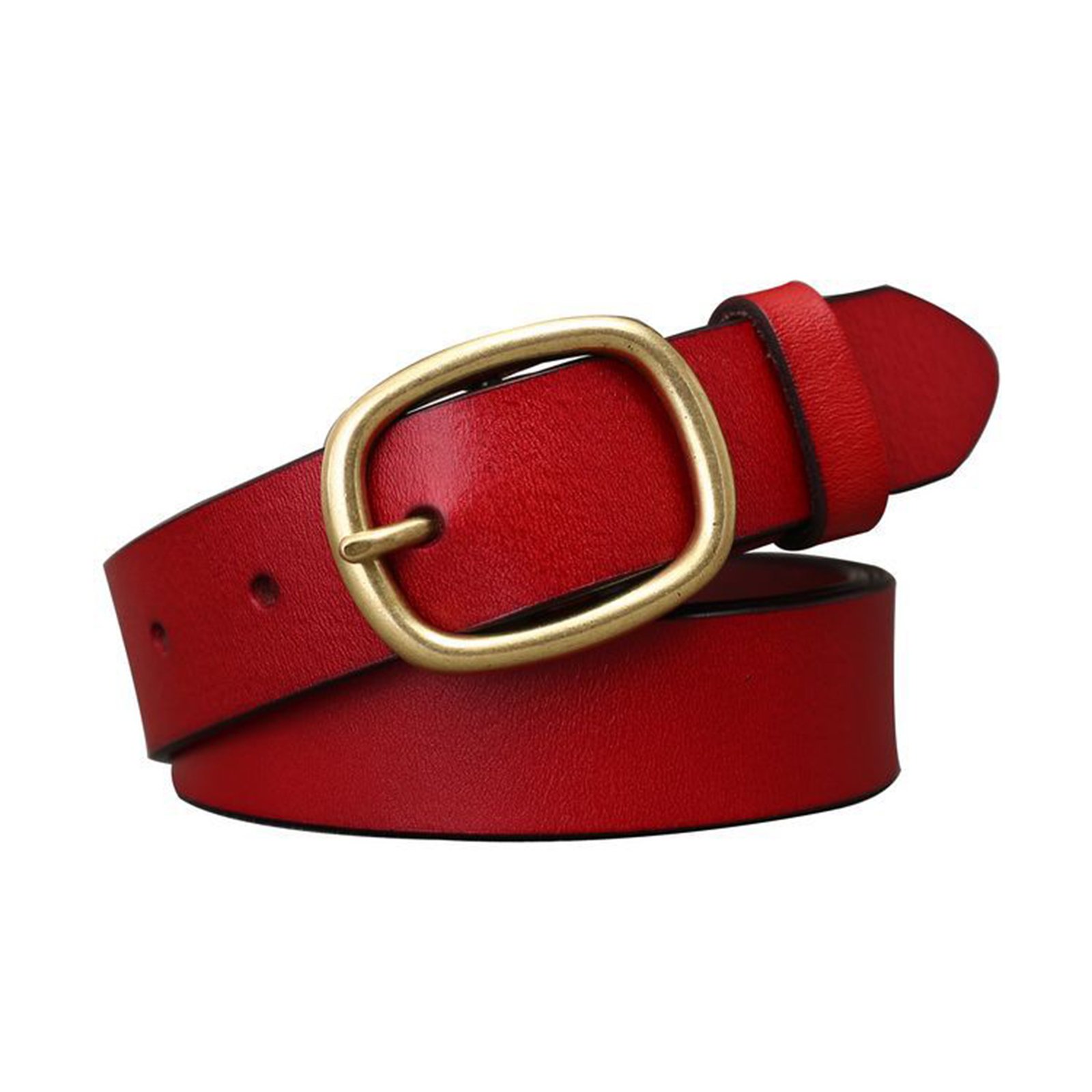 Cowhide Ladies Leather Belt